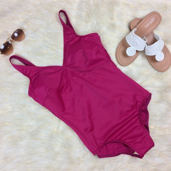 Miraclesuit Other - 🍁FINAL PRICE NWT Miraclesuit Magenta PRP Swimsuit